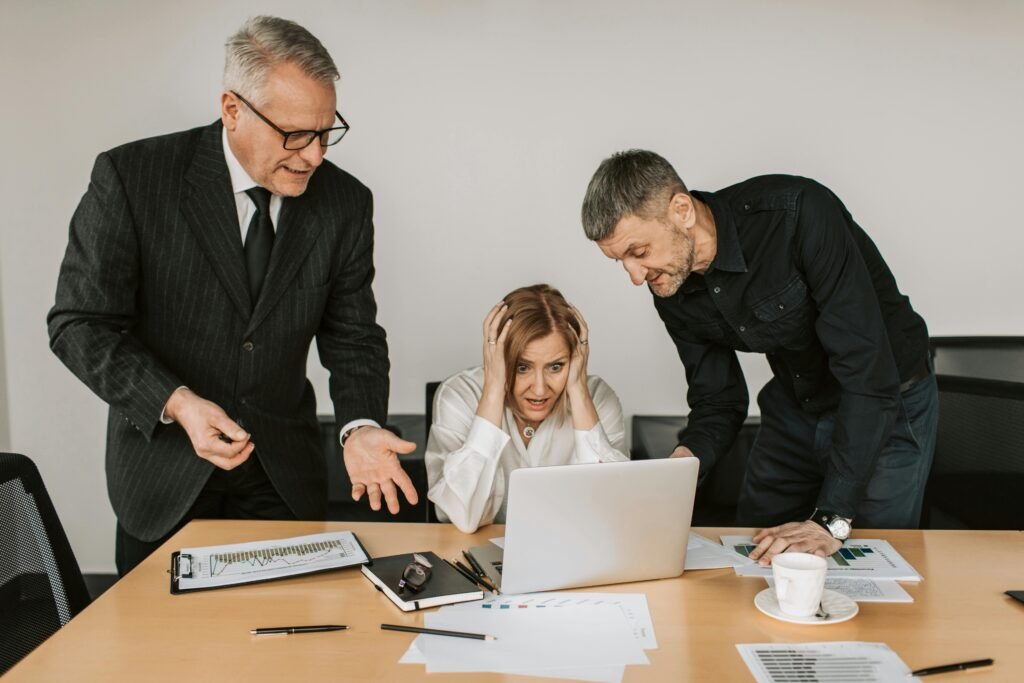 Professionals facing challenges during project execution and coordination.